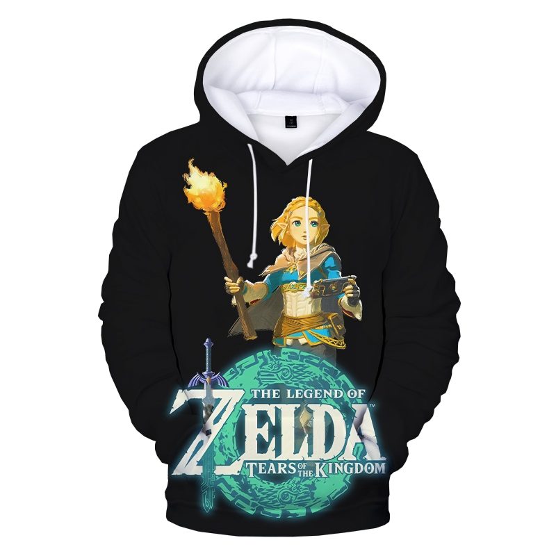 Zelda TOTK Princess Zelda Alone Hoodie