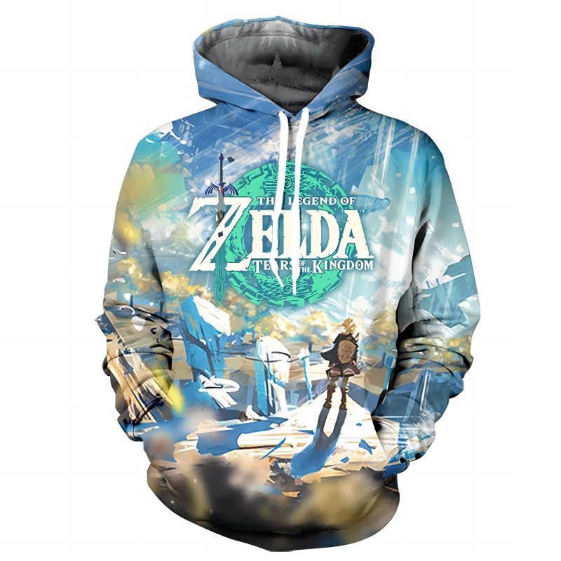 Zelda TOTK Warrior Link Hoodie