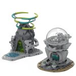 Zonia Device Dispenser And Shrine Of Light Lego